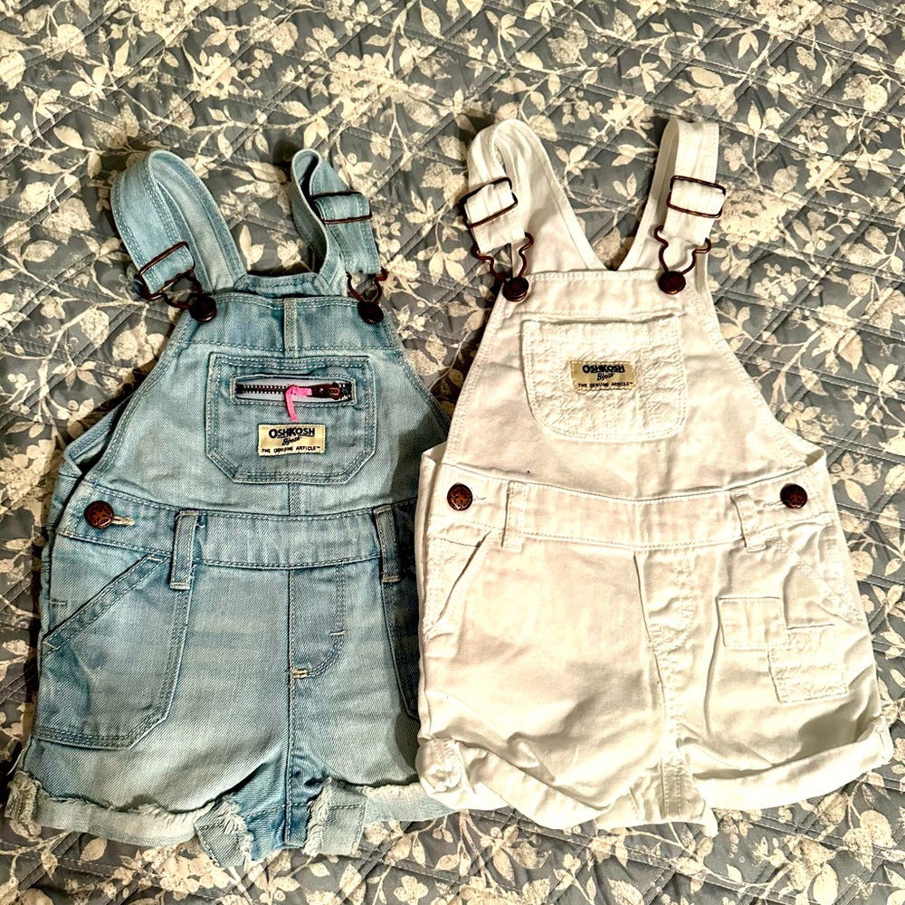 Oshkosh baby overalls size 9 months